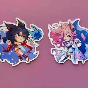 Ahri Sticker | League of Legends Spirit Blossom Gaming