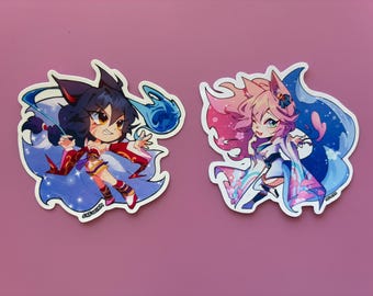 Ahri Sticker | League of Legends Spirit Blossom Gaming