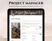 Notion Project Management Template 2026 Progress Tracker Digital Work Planner