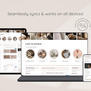 Notion Second Brain Life Planner Template PARA Dashboard All in One ...