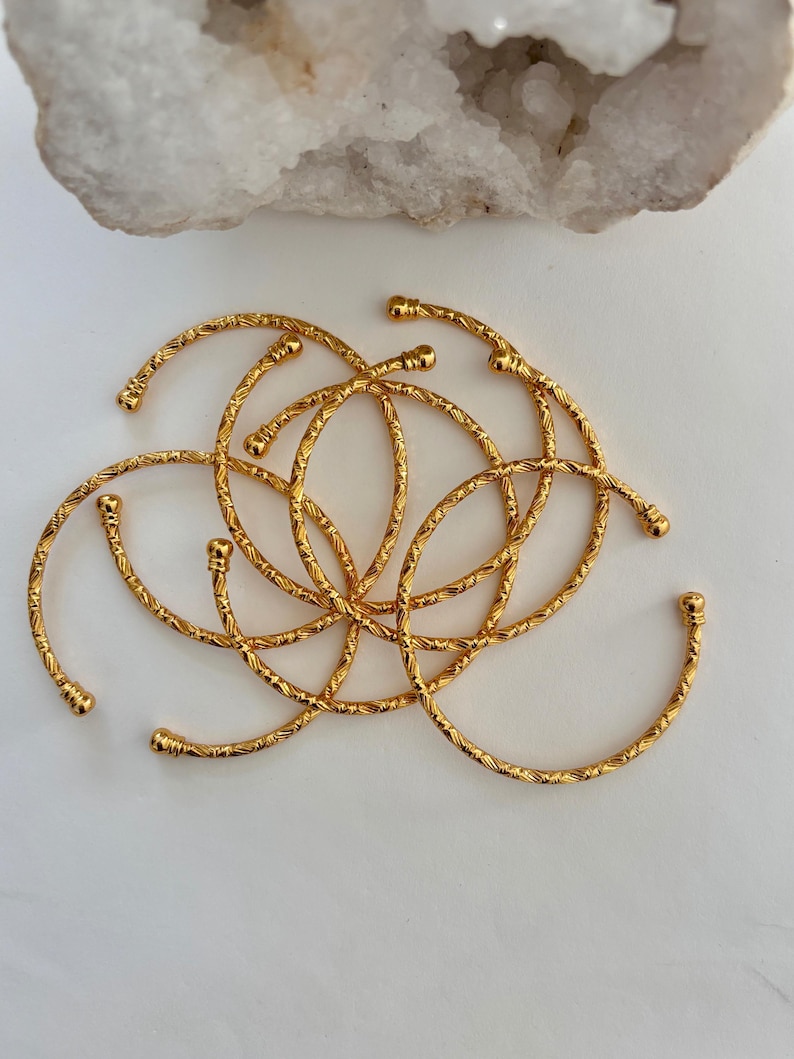 Conjunto de 6 pulseras apilables de diosa, estilo bohemio africano, ideal para el Día de la Madre. imagen 2