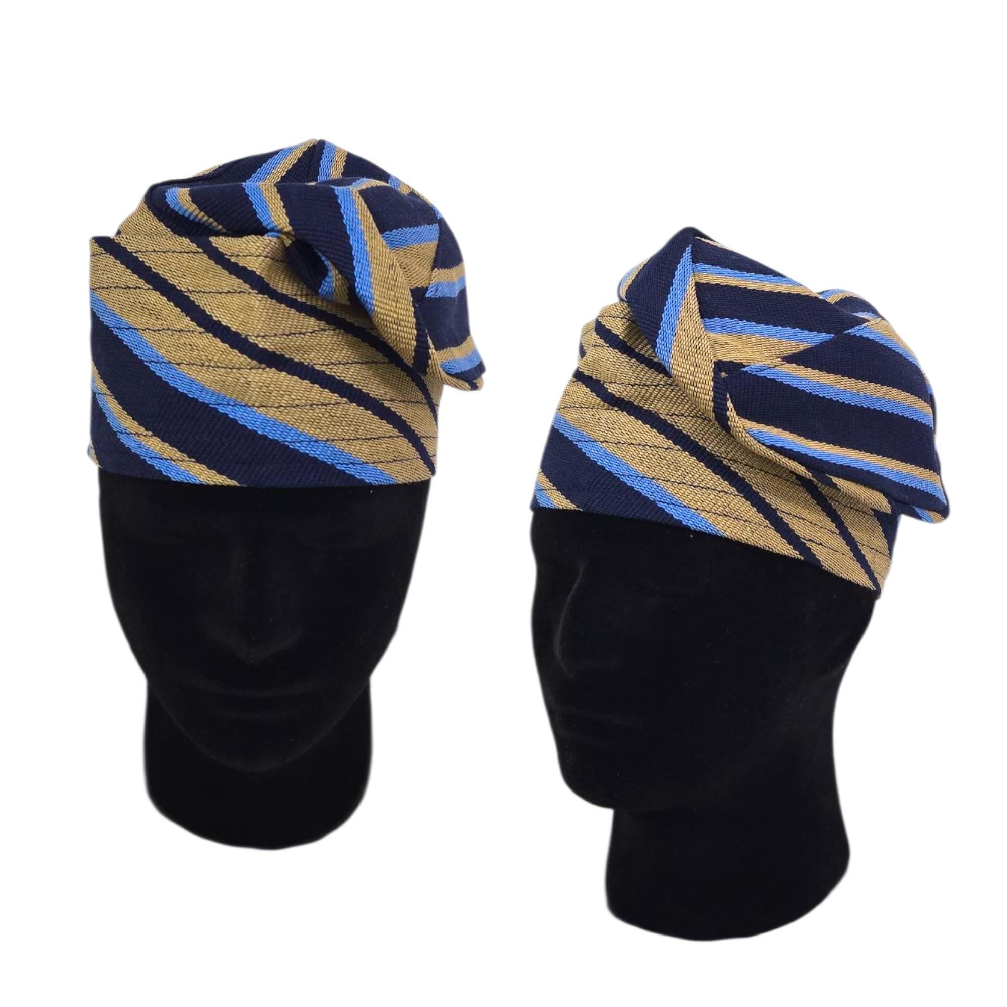 Fila Ofi Yoruba Cap Styles Men's Cap Navy Blue Yoruba Fila Cap