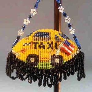 Little yellow Taxi Pod Purse Tutorial