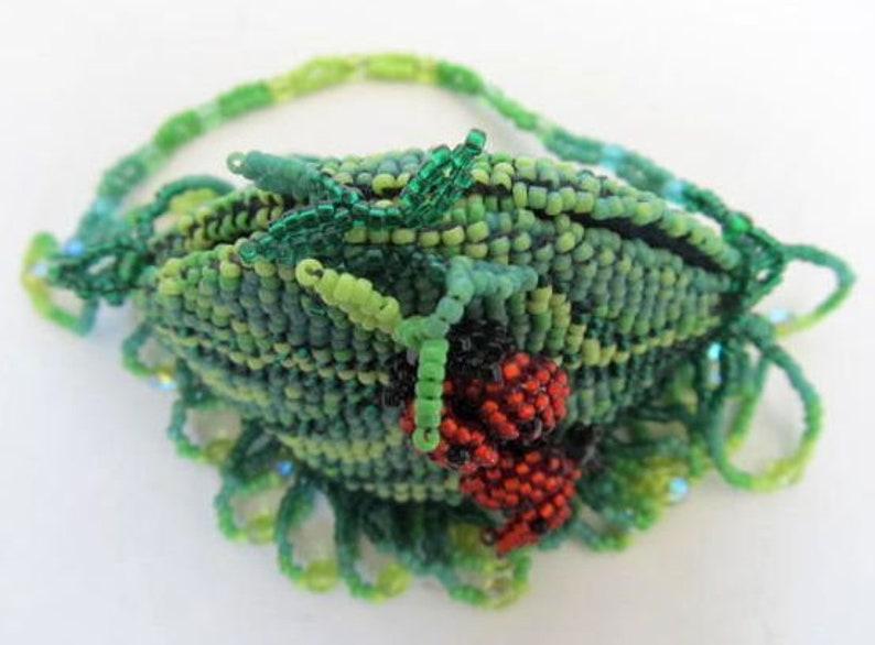 Little Leaf and Ladybug Pod Purse