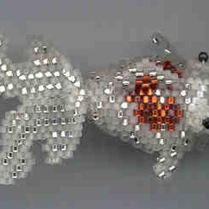 Three Dimensional Beaded Peyote Koi Fish Tutorial