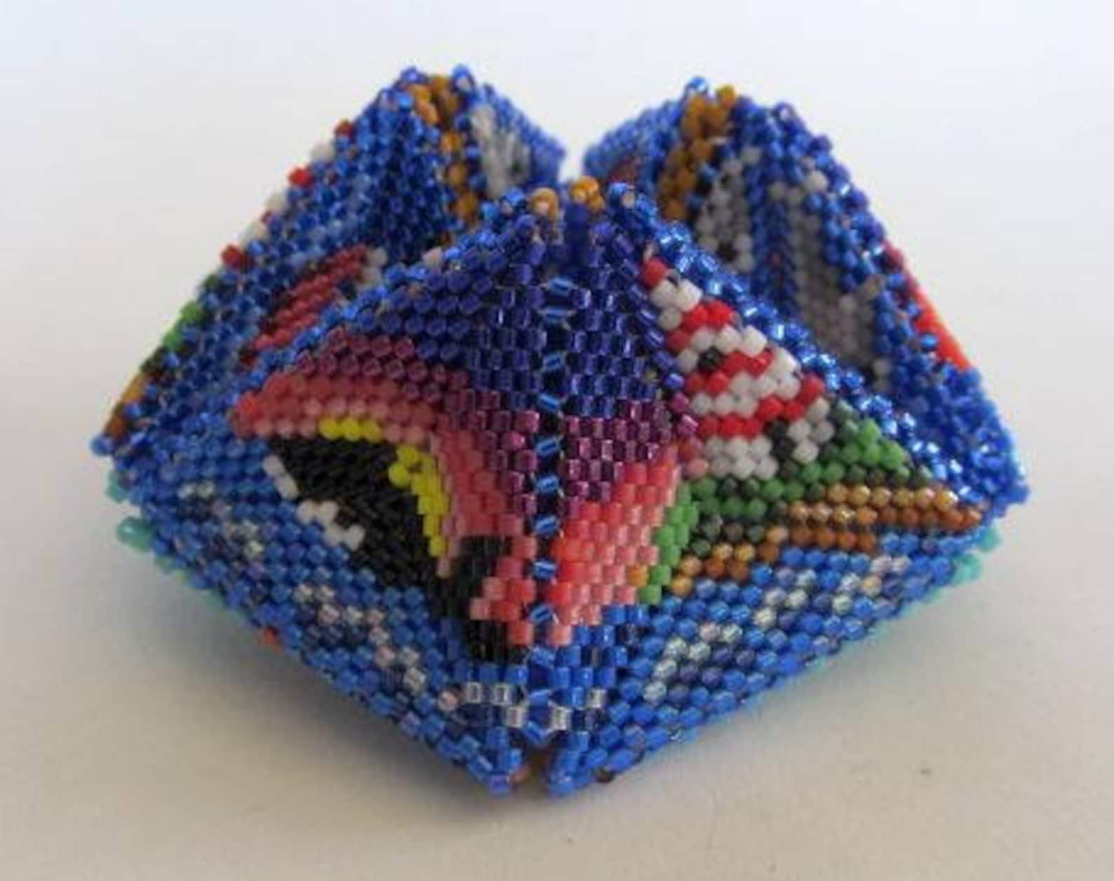 Beaded Kaleidocycle the Sea Tutorial Etsy