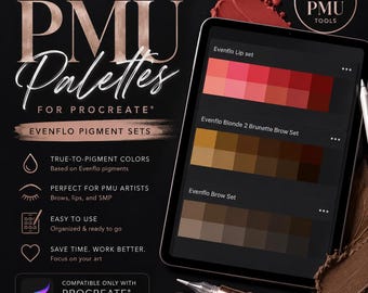 PMU Palettes for Procreate: Evenflo pigment sets