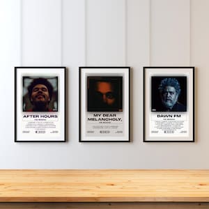 The Weeknd Album poster