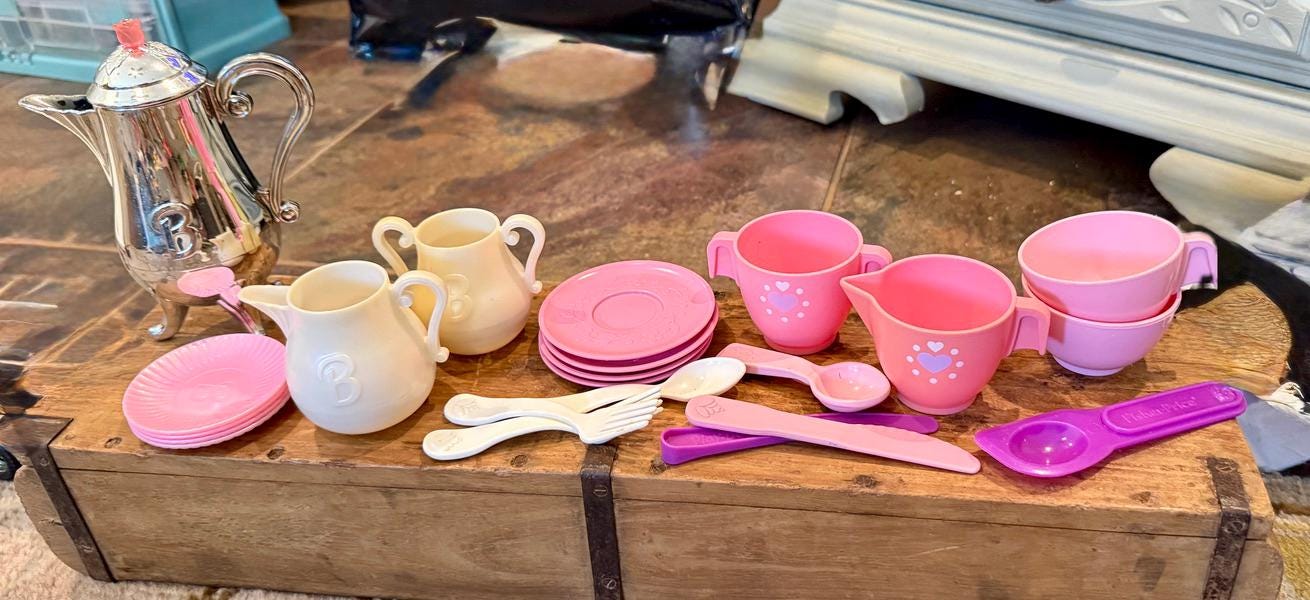 Barbie Vintage Tea Set - Etsy display picture 1