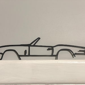 Triumph Spitfire Wall Art Silhouette
