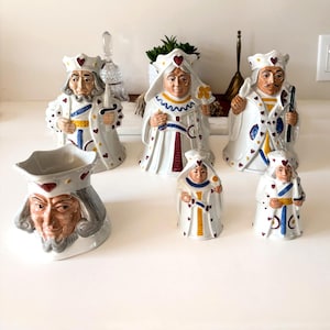 H.J WOOD Card Series Ceramic Figurines | Hand-Painted Art Pieces