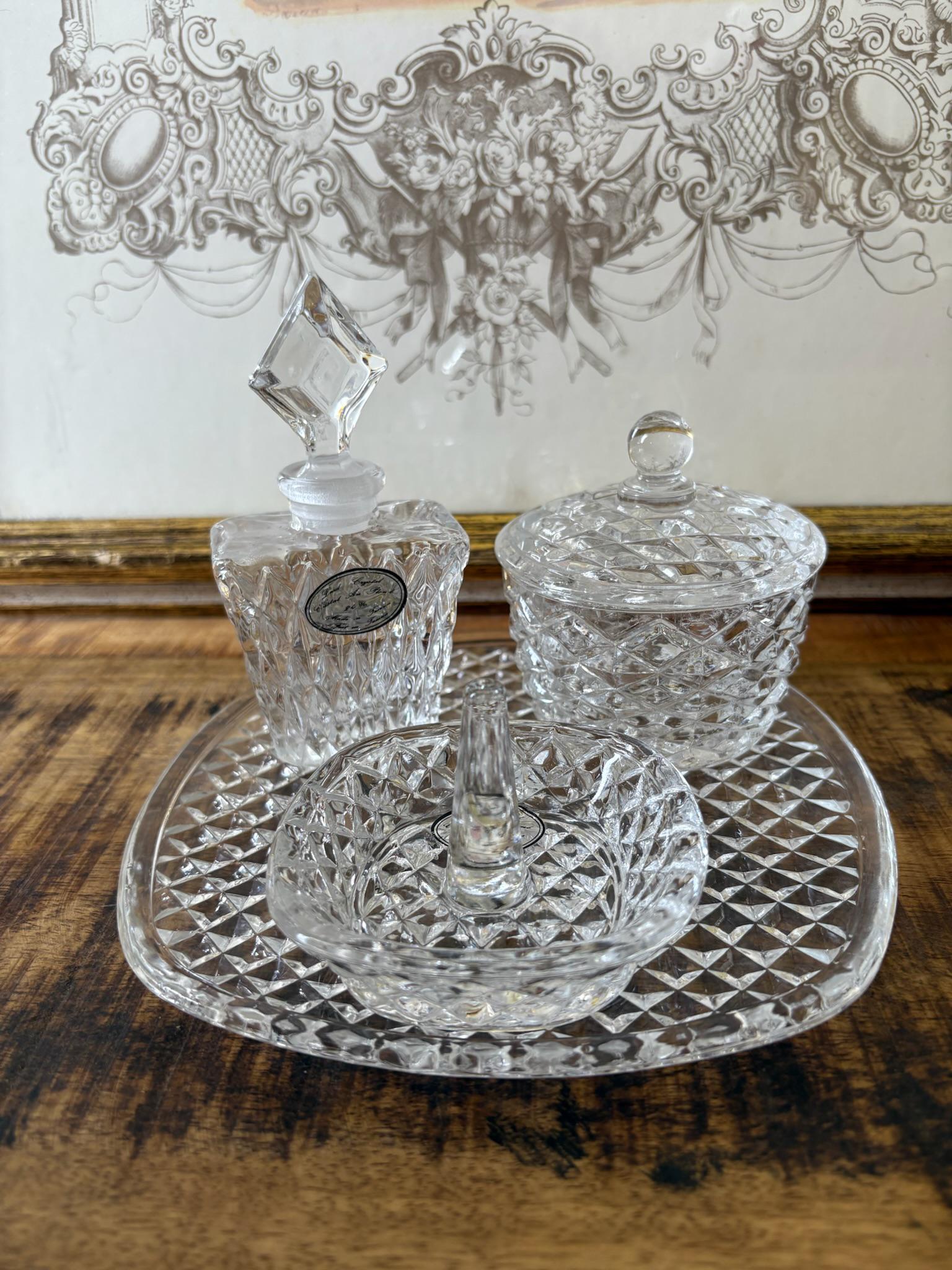 Bohemia glass tray - Etsy 日本