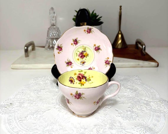 Foley Bone China Teetasse mit Untertasse