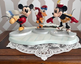 Ice Skating Figurine, WDCC Disney Resin Collector Edition Series
