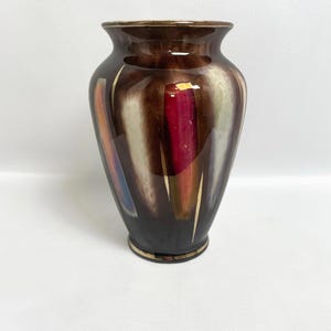 Vintage West Germany Pottery Vase 535-15 | Mid Century Modern Ceramic Art Vase, Collectible Home Decor, Unique Retro Gift