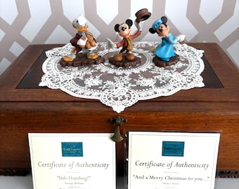Mickey’s Christmas Carol Figurines – Walt Disney Classics Collection, Individual Pieces Available