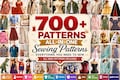 700+ Sewing Patterns Bundle, Complete PDF Pattern Collection for Women Men & Kids, Dresses Tops Jackets Pants, Easy Sewing Projects