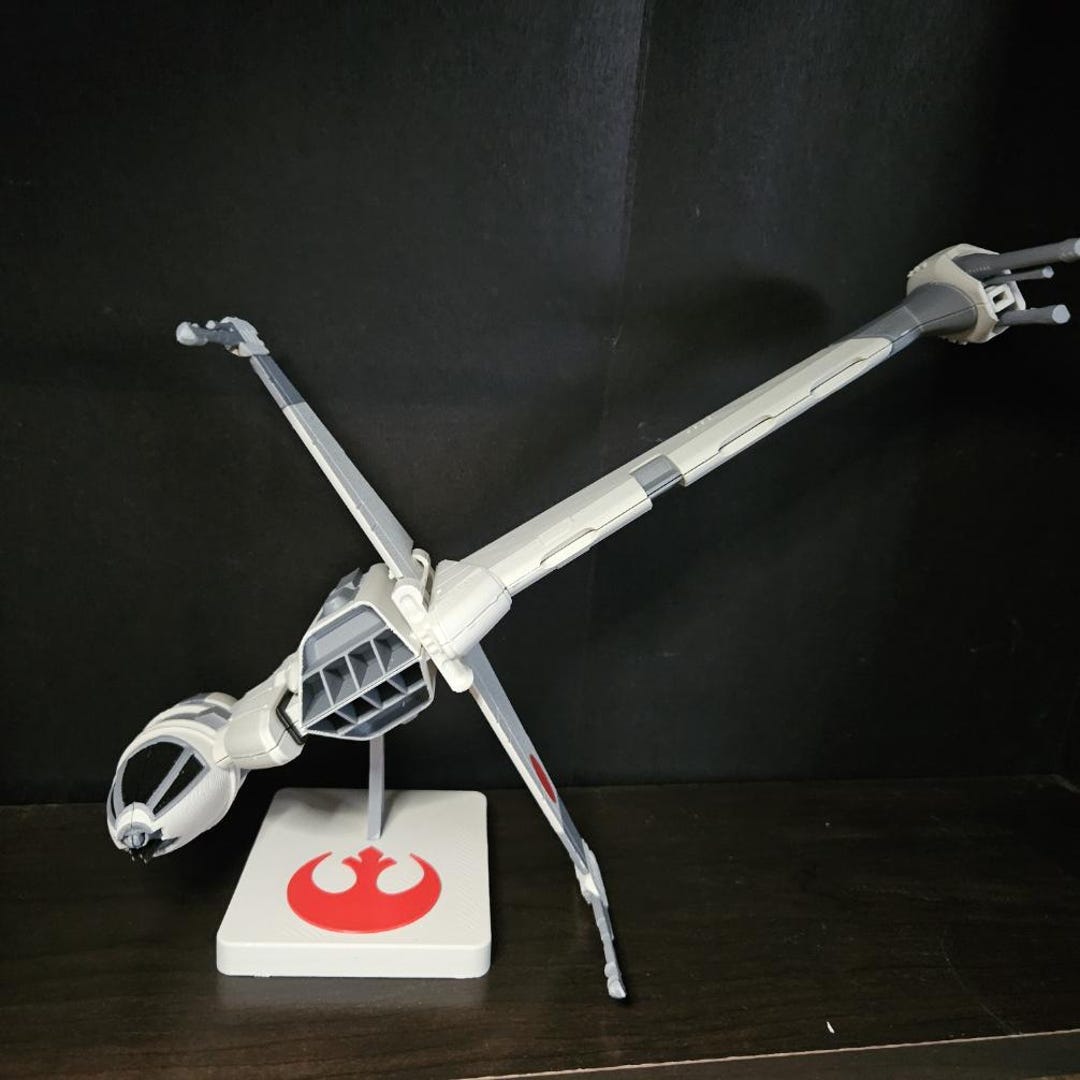 B-wing Snap Together Model Kit - Etsy