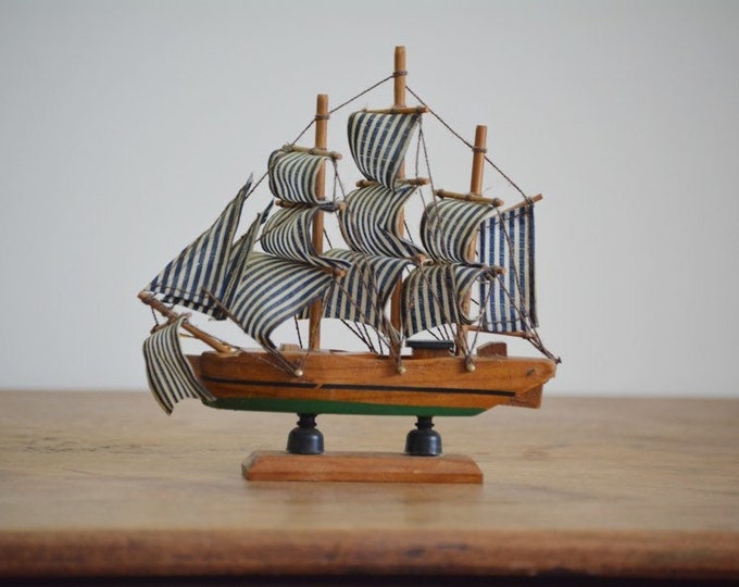 Vintage Model Ship Model Ship Model Ship Decor Vintage Model Model Ship