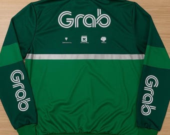 Grab Bike Thailand Jacket | NEW Authentic Track Style Design