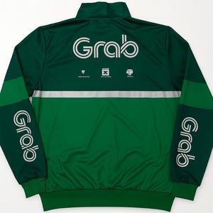 Chaqueta Grab Bike Thailand / NUEVO diseño auténtico de estilo deportivo / Ropa de calle tailandesa para repartidores