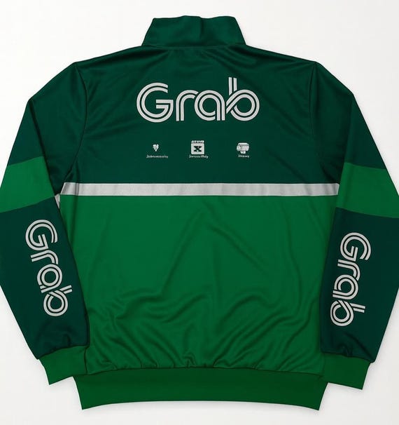 Grab Bike Thailand Jacket | NEW Authentic Track Style Design
