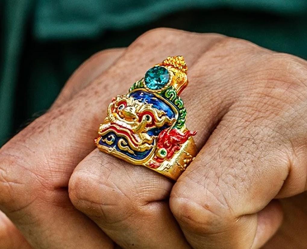 神聖なタイの指輪 - Etsy 日本
