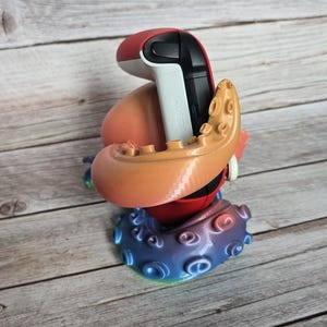 3D gedruckter Kraken Oktopus Controller Ständer, Xbox Halter Gaming Deko