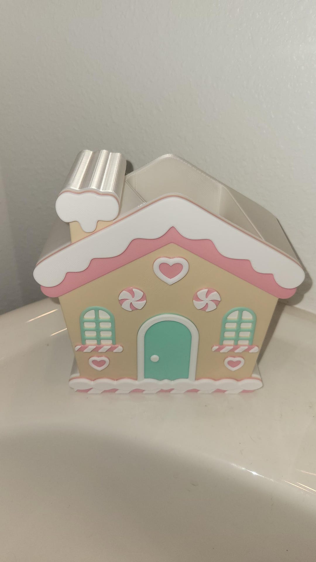 Gingerbread House Foaming Soap Holder – Festive Holiday Sink Décor - Etsy
