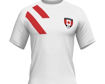 Camiseta de fútbol del equipo de Canadá