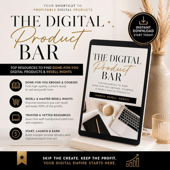 Digital Product Bar
