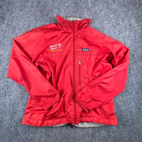 Patagonia, Vintage Patagonia 2000 American River 50 Ripstop Windbreaker Red S Gorpcore