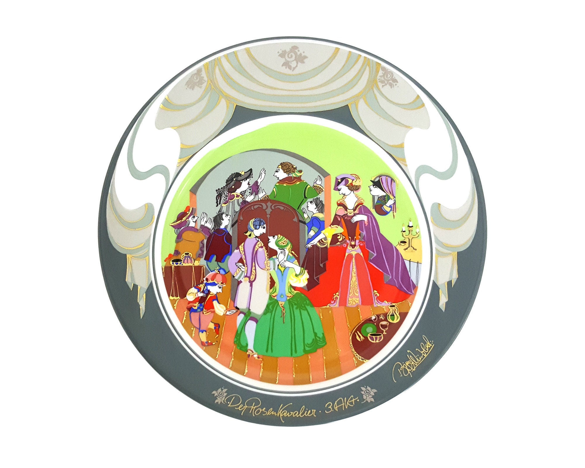 Rosenkavalier Plate - Etsy Rosenkavalier Plate - Etsy