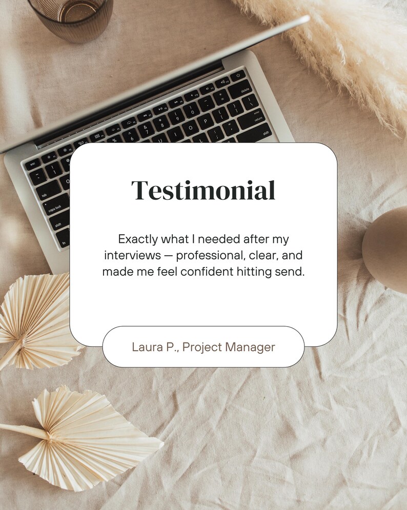 Interview Thank You Email Templates Editable Job Interview Follow up