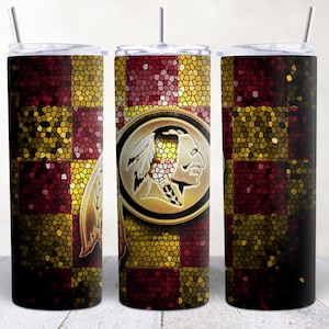 Washington Football Tumbler: Stainless Steel Insulated Travel Mug