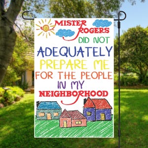 Mr. Roger&#39;s Neighborhood Flag
