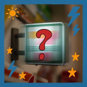 Mystery LED Signs Glowing Refrigerator Magnets Light Up Convenience Store Konbini Fridge Magnets Neon Light