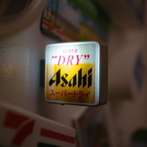Asahi ビール提灯 アサヒビール 看板 サイン （Asahi beer
