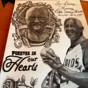 Custom portraits, hand drawn, pencil drawings