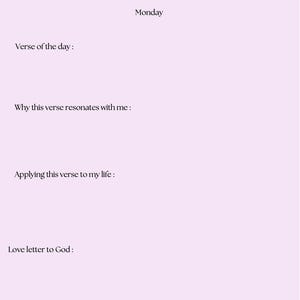 Bible Study Guide
