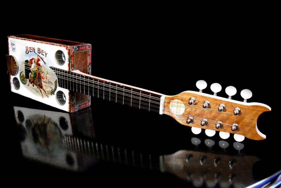 Cigar Box Mandolin / Guitar made in Maine Etsy