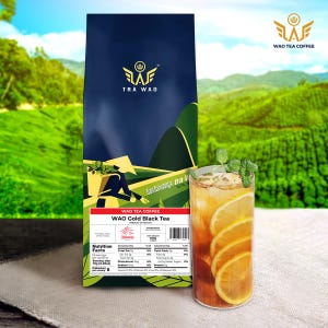 WAO Gold Black Tea, Loose Leaf – Premium Loose Leaf, Full-Body Cocoa, Smoky Woody