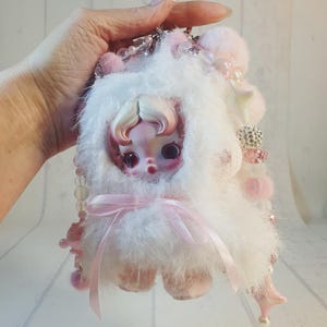 Handmade Plush Skullpanda  display picture 1