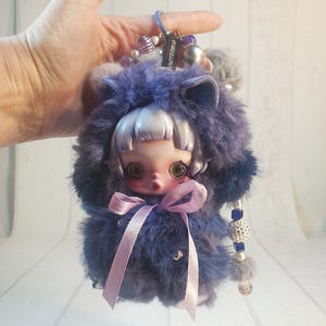 Handmade Plush Skullpanda 