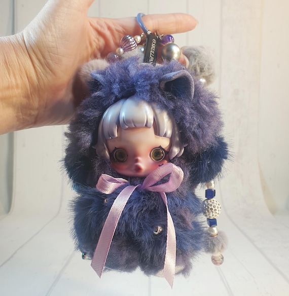 Handmade Plush Skullpanda 