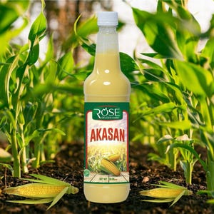 Haïtienne d'Akasan/semoule de maïs
