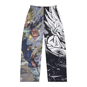 Majin Vegeta Pajama Pants - Anime Battle Loungewear | Ultra Comfortable DBZ Goku vs Vegeta Inspired Sleepwear for Anime Fans