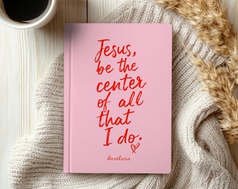 Prayer Journal, Personalized notebook, Gift for Christian, Custom notebook gift, Jesus lover gift, Personalized Journal, christmas gifts