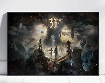 Expedition 33 Poster | Clair Obscur Wall Art | Gaming Room Decor | Canvas Print #2
