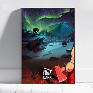 The Long Dark Poster, Will Mackenzie Wall Art, Game Poster, Home Decor, Rolled Canvas